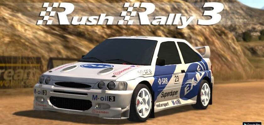 Rush Rally 3 apk mod dinheiro infinito