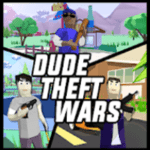 Dude Theft Wars apk mod dinheiro infinito
